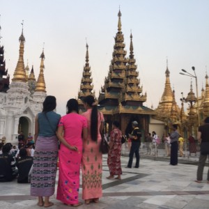 Yangon atardecer