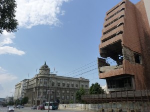 Belgrado edificio bomba